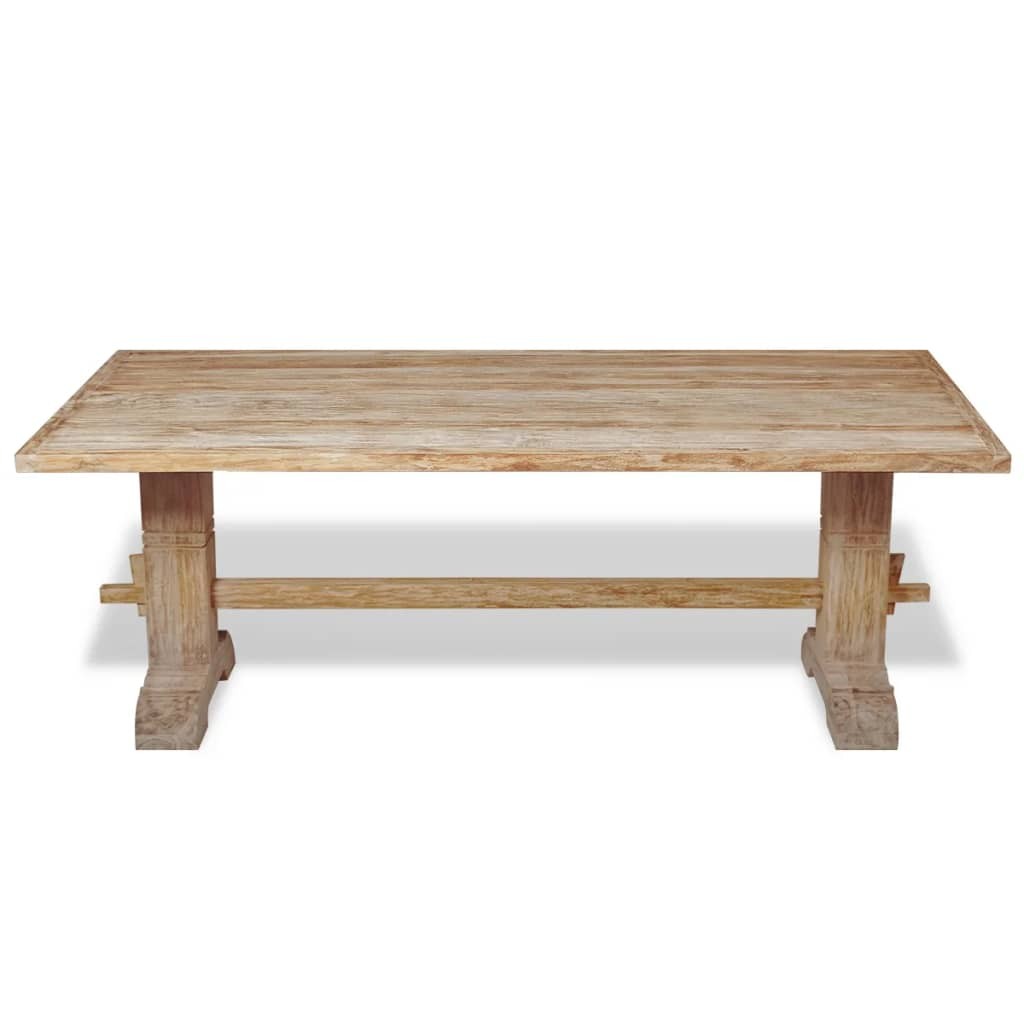 Massive Dining Table Teak 200x100x75 cm